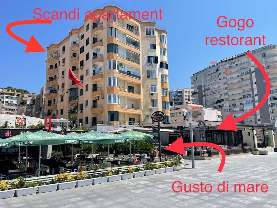 Scandi Apartaments Дуррес Екстер'єр фото